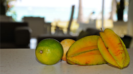 Fruits locaux de guadeloupe
